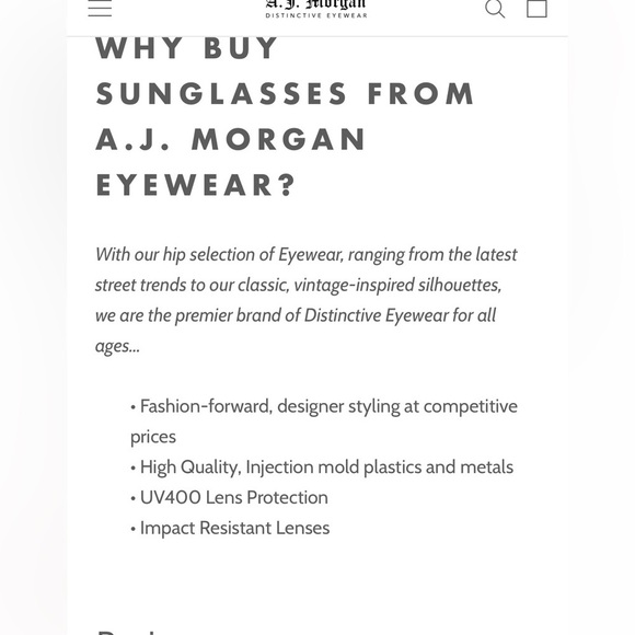 A.J. Morgan Ray Gun Round Lens Sunglasses Red - Picture 11 of 11